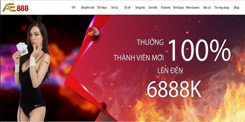 Giftcode khuyến mãi AE888 mang đến những trải nghiệm thú vị